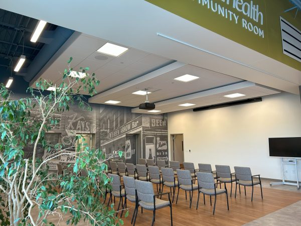 Community room at Yesteryear Village
